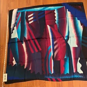 Kenzo Silk Scarf 45”x45”